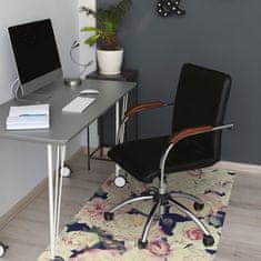 Decormat Podloga za pisalni stol White roses 120x90 cm 2 cm 