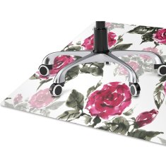 Decormat Podloga za pisalni stol Painted roses 120x90 cm 2 cm 