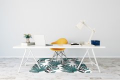 Decormat Podloga za pisalni stol Tropical illustration 120x90 cm 2 cm 
