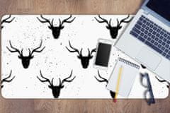 Decormat Namizna podloga Black deer pattern 100x50 cm 