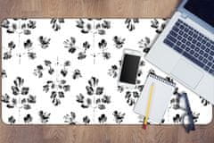 Decormat Namizna podloga Black and white pattern 100x50 cm 