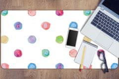 Decormat Namizna podloga Colored dots 100x50 cm 