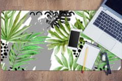 Decormat Namizna podloga Abstrakcija tropskih listov 100x50 cm 