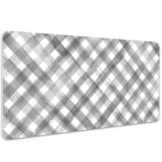 Decormat Podloga za pisalno mizo Gray grille 100x50 cm 