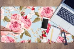 Decormat Podloga za pisalno mizo English roses 100x50 cm 