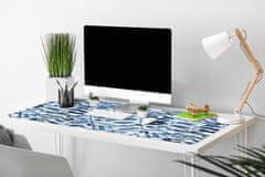 Decormat Namizna podloga Abstrakcija modrih tropskih listov 90x45 cm 