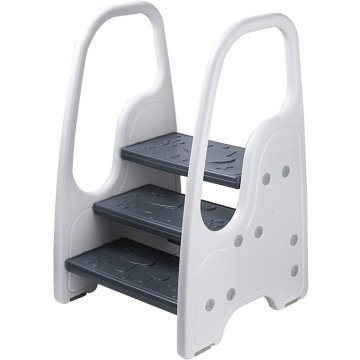 Tuktuk Otroške plastične stopnice Siva