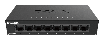 D-Link DGS-108GL Kovinsko 8-portno gigabitno namizno stikalo