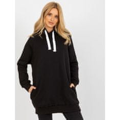 Ex moda Ženski pulover z žepi SKYLA črn EM-BL-695.25X_393879 Univerzalni
