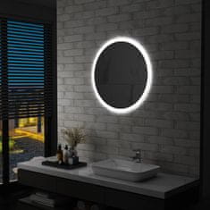 Vidaxl Kopalniško LED ogledalo 70 cm