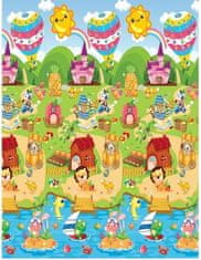 ABC CONNECT Obojstranska penasta podloga 200x170 cm za otroke