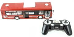 Ikonka Daljinsko vodeni RC avtobus z vrati rdeče barve