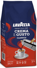 Lavazza kava v zrnu Crema E Gusto, 1000 g