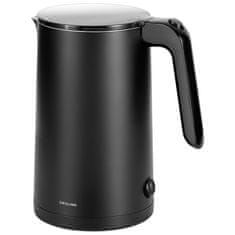 slomart ZWILLING ENFINIGY električni kotliček 1,5 L, 1850 W, črn, brezžičen, z avtonomnim izklopom in shranjevanjem kabla