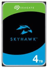 Seagate SkyHawk 4TB HDD / ST4000VX016 / Notranji 3,5" / 5400 vrt/min / SATA III / 256 MB