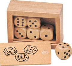 Goki Lesene kocke v škatli (6 kosov)