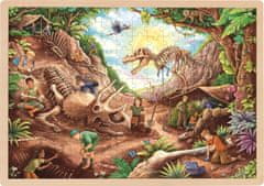 Goki Lesena sestavljanka Izkopavanja dinozavrov 192 kosov