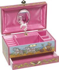 Goki Igralna škatlica za nakit Pravljica, melodija: Labodje jezero