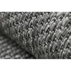 eoshop Preproga SISAL FLAT 48663/920 antracit SMOOTH ( - Velikost: 200x290 cm)