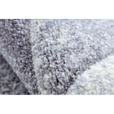 eoshop Preproga FEEL 5672/17944 Trikotniki bež/vijolična ( - Velikost: 140x190 cm)