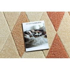 eoshop Preproga FEEL 5674/17911 Diamonds beige/terakota ( - Velikost: 140x190 cm)