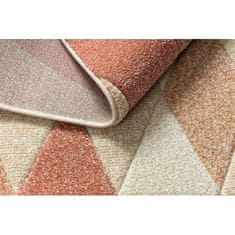 eoshop Preproga FEEL 5674/17911 Diamonds beige/terakota ( - Velikost: 140x190 cm)