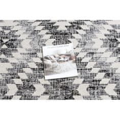 eoshop Moderna preproga MUNDO D7461 diamonds 3D outdoor siva / bež (Koberce Luszczow - Velikost: 80x150 cm)