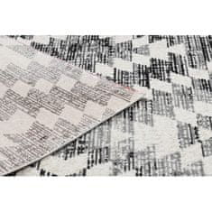 eoshop Moderna preproga MUNDO D7461 diamonds 3D outdoor siva / bež (Koberce Luszczow - Velikost: 80x150 cm)
