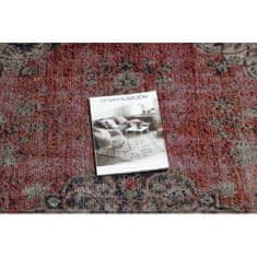 eoshop Moderna preproga MUNDO E0691 ornament, vintage outdoor rdeča / bež ( - Velikost: 80x250 cm)