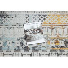 eoshop Moderna preproga MUNDO E0591 boho etnična zunanja bež barva ( - Velikost: 80x250 cm)