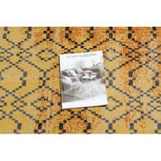 eoshop Moderna preproga MUNDO D5751 glamour zunanja oranžna / črna ( - Velikost: 120x170 cm)