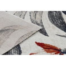 eoshop Moderna preproga MUNDO E7181 leaves outdoor beige / blue ( - Velikost: 200x290 cm)