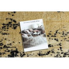 eoshop Moderna preproga DE LUXE 2083 ornament vintage - Strukturna, zlata / siva ( - Velikost: 120x170 cm)