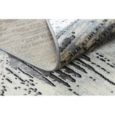 eoshop Moderna preproga DE LUXE 2087 Srebrna kost vintage - Strukturna, zlata / siva ( - Velikost: 140x190 cm)
