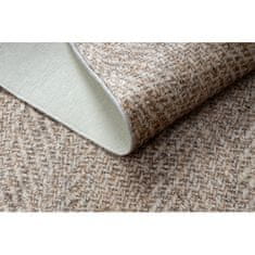eoshop ANDRE pralna preproga Herringbone 1577 proti zdrsu - bež ( - Velikost: 160x220 cm)