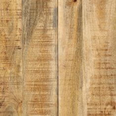 Greatstore Jedilna miza 140x70x75 cm trden mangov les