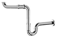 Omp Tea Kompakten kromiran sifon za umivalnik HANDICAP, prostorsko varčen, 5/4", 32mm