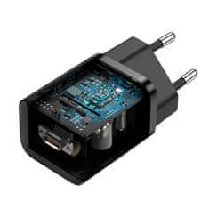 slomart baseus super si 1c usb tipa c 25w power delivery hitro polnjenje črna (ccsp020101)