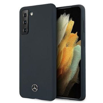MERCEDES Mercedes Silikonski ovitek za Samsung Galaxy S21+ - modr
