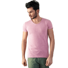 Factoryprice Moška svetlo vijolična majica iz melanža RT-TS-TH1056.22_309690 S