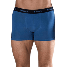 BERRAK Modre moške boksarske hlače BR-BK-4476.28P_327662 S