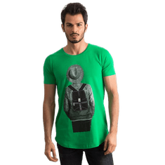 Factoryprice Moška zelena majica s potiskom RT-TS-1-11092T.27_310839 S