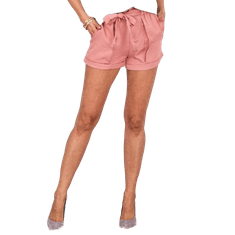 Factoryprice Ženske kratke hlače z vezalkami TORIN roza EM-SN-W2017S11.57_269994 L