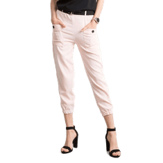 FANCY Ženske hlače z vrvico LIGA svetlo roza FA-SP-5024.10_317039 L-XL