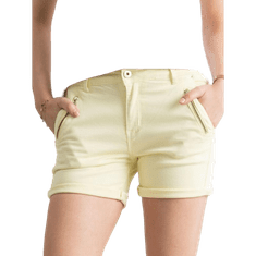 Factoryprice Ženske kratke hlače iz džinsa INA svetlo rumene barve JMP-SN-759-4.13P_310990 34