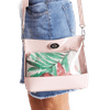 Damska torbica s kozmetično torbico BAGGY svetlo roza CE-TR-5935-1.56P_323575 Univerzalni