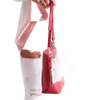 Ženska torbica s kozmetično torbico COSMETIC malina rdeča CE-TR-5935-1.56P_323576 Univerzalni