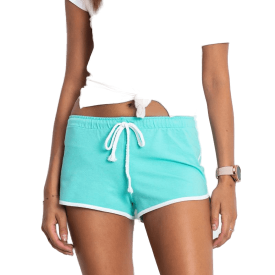 BASIC FEEL GOOD Ženske kratke hlače POLITNESS mint RV-SN-4944.08X_328060