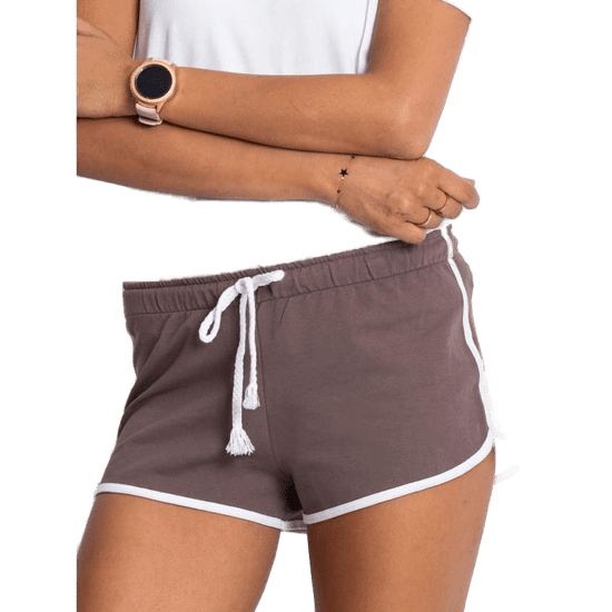 BASIC FEEL GOOD Ženske kratke hlače POLITNESS brown RV-SN-4944.10X_328073