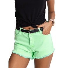 Factoryprice Ženske kratke hlače MARGARITAS svetlo zelena JMP-SN-163-D.39P_327850 XS